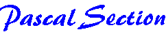 Pascal Section